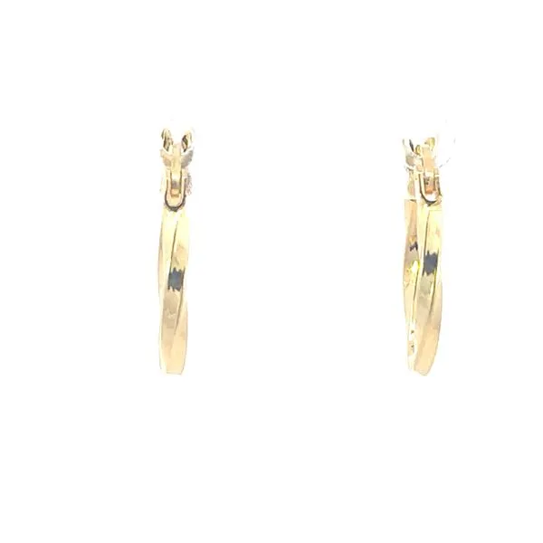 Twisted oval earrings Bryan Jewelry Prattville, AL