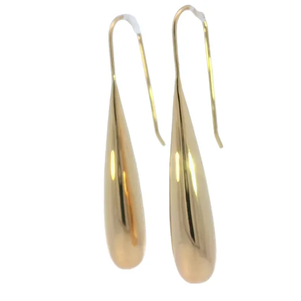 Joryel Vera Yellow Plated Drop Earrings Image 2 Bryan Jewelry Prattville, AL