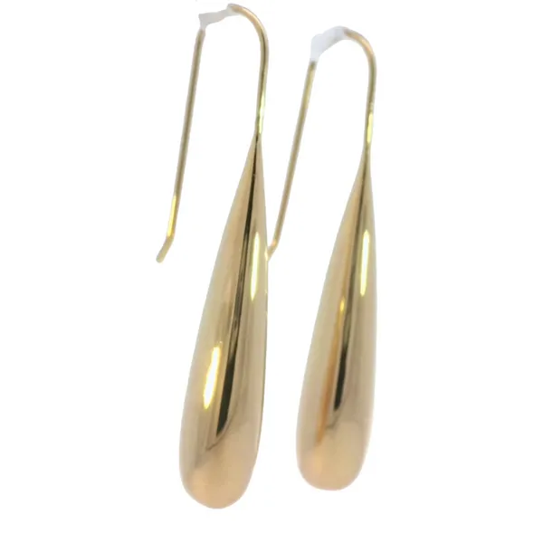 Joryel Vera Yellow Plated Drop Earrings Image 3 Bryan Jewelry Prattville, AL