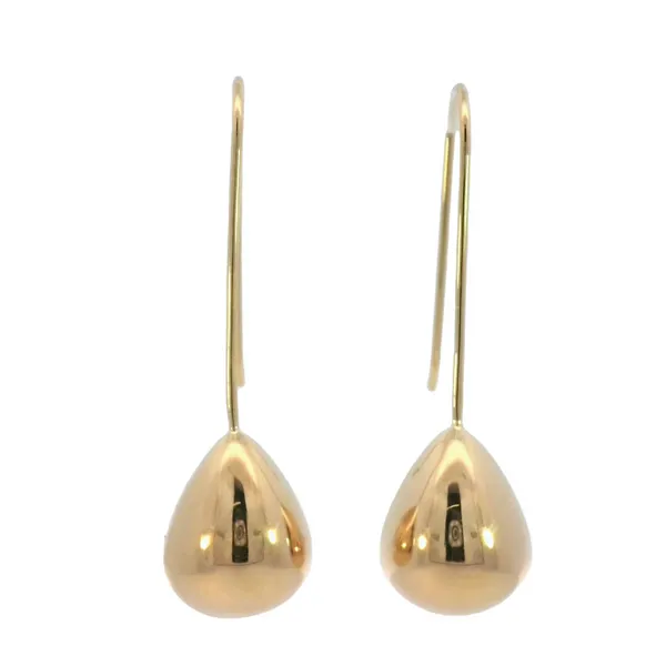 Joryel Vera yellow plated dangle earrings Image 2 Bryan Jewelry Prattville, AL