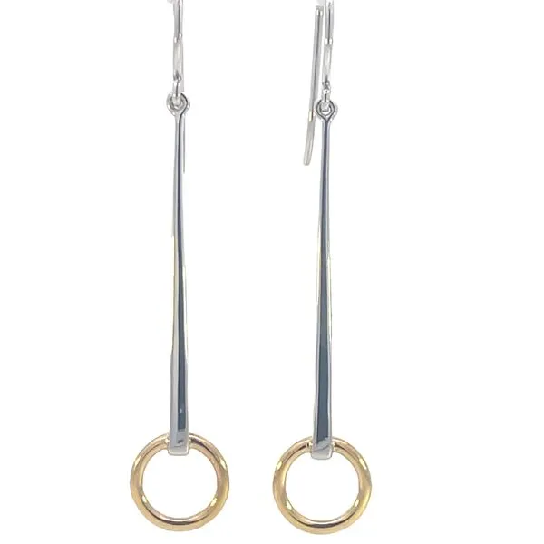 Joryel Vera Simply Modern Dangles with Circle-tt Image 3 Bryan Jewelry Prattville, AL