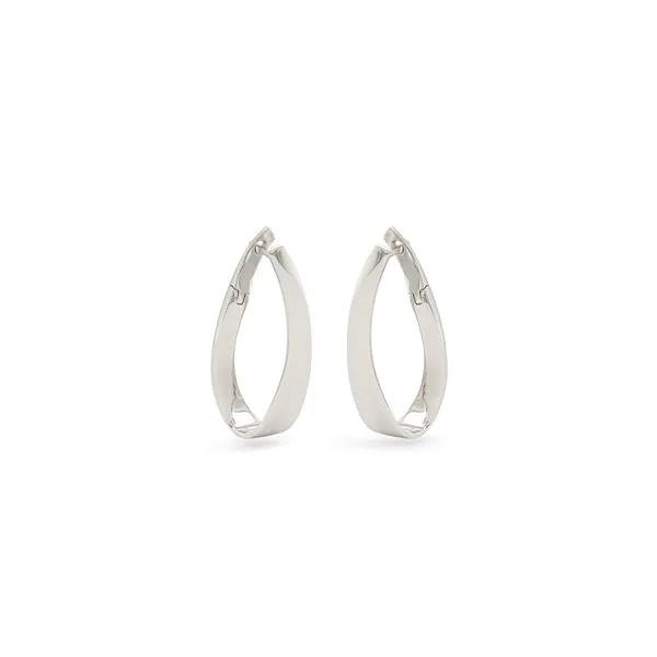 Joryel Vera- Modern Oval Shaped Hoop Earrings Bryan Jewelry Prattville, AL