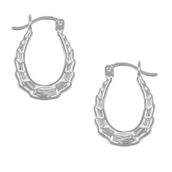 Scalloped hoop earrings Bryan Jewelry Prattville, AL