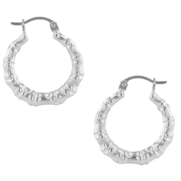 Bamboo Hoop earring Bryan Jewelry Prattville, AL