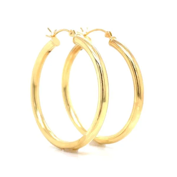 Yellow Vermeil Hoop Earrings Bryan Jewelry Prattville, AL