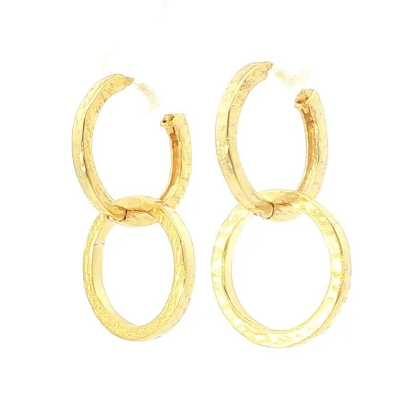 Jorge Revilla, POP double hoop drop earrings Image 2 Bryan Jewelry Prattville, AL