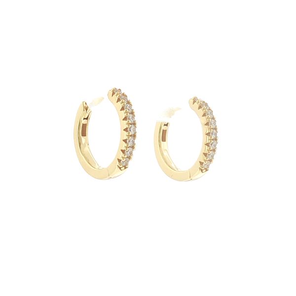 Everyday Sparkle. Effortless Style.-Ellera Medio Earrings in Yellow Image 2 Bryan Jewelry Prattville, AL