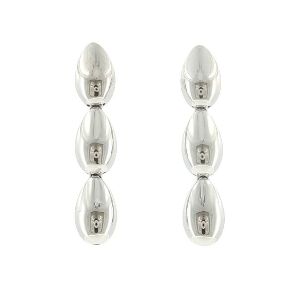 Sleek Movement. Modern Shine.-Goccia Tre Pianura Earrings Bryan Jewelry Prattville, AL