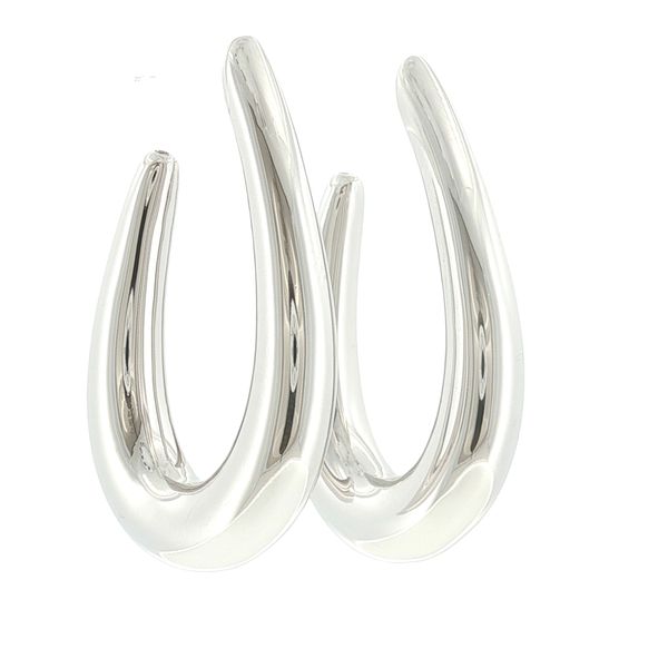 Smooth Curves. Everyday Shine-Goccia Pianura Medio Earrings Bryan Jewelry Prattville, AL