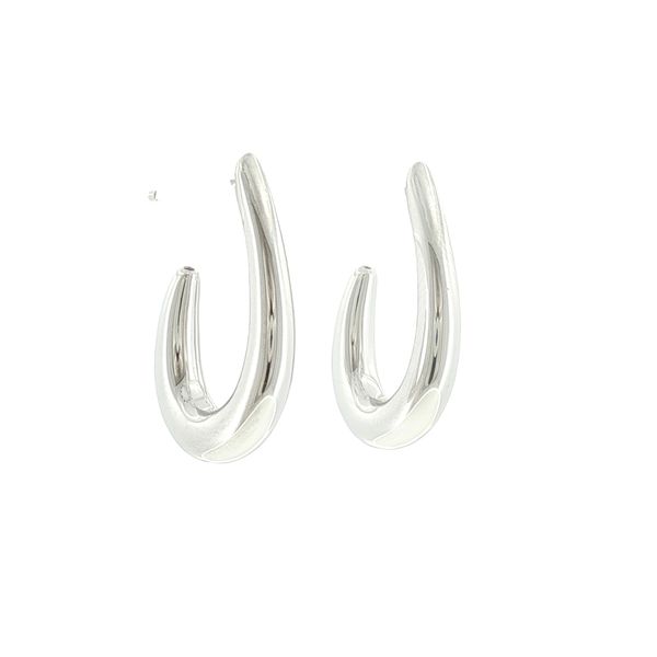 Petite Curve. Polished Perfection.-Goccia Pianura Piccolo Earrings Bryan Jewelry Prattville, AL