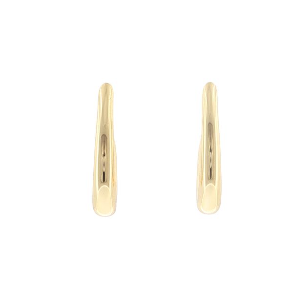 Petite Curve. Polished Perfection.-Goccia Pianura Piccolo Earrings in Yellow Image 3 Bryan Jewelry Prattville, AL