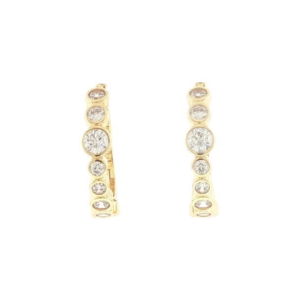 Golden Sparkle with Modern Rhythm.-Sardinien Creolo Earrings Bryan Jewelry Prattville, AL