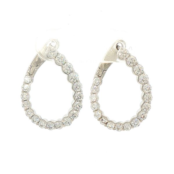 Sideways Hoop Earrings Bryan Jewelry Prattville, AL