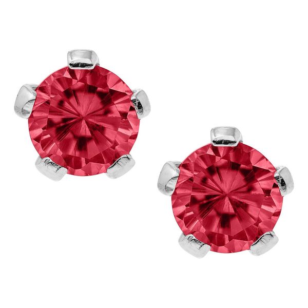 Kiddie Kraft July Birthstone Earrings in Silver Bryan Jewelry Prattville, AL