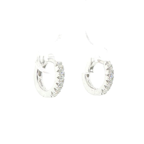 Ellera Collection Sterling Silver Earrings Image 2 Bryan Jewelry Prattville, AL