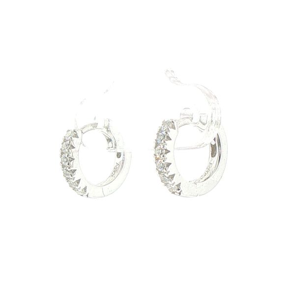 Ellera Collection Sterling Silver Earrings Image 3 Bryan Jewelry Prattville, AL