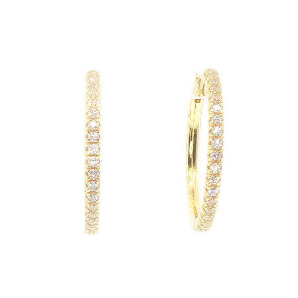 Ellera X-Grande Gold-Plated Hoop Earrings Bryan Jewelry Prattville, AL