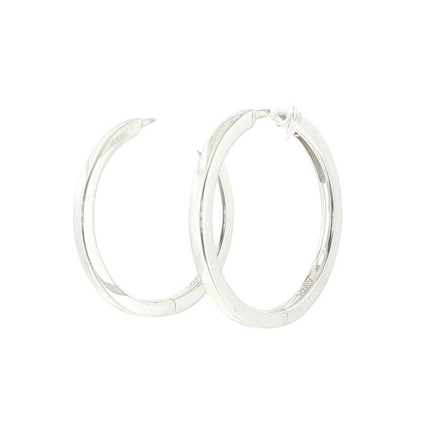 Ellera Pianura X-Grande Hoop Earrings Image 3 Bryan Jewelry Prattville, AL