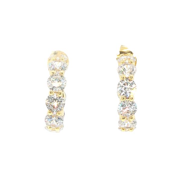 Belluno Creolo Gold-Plated Hoop Earrings Bryan Jewelry Prattville, AL