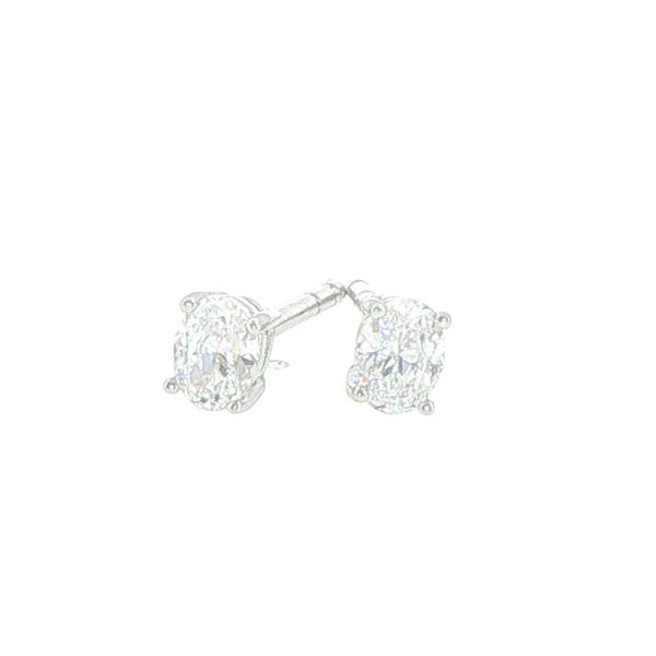 Ovale Sterling Silver CZ Earrings Bryan Jewelry Prattville, AL