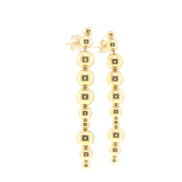 Bormio Lungo Gold-Plated Earrings Image 2 Bryan Jewelry Prattville, AL