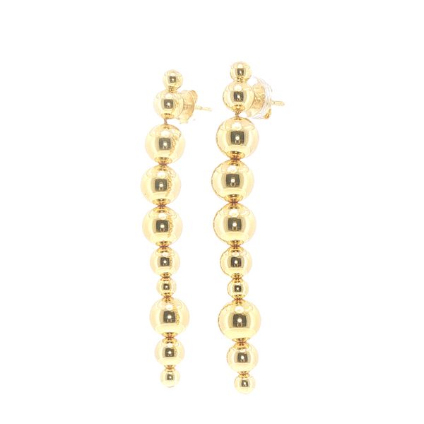Bormio Lungo Gold-Plated Earrings Image 3 Bryan Jewelry Prattville, AL