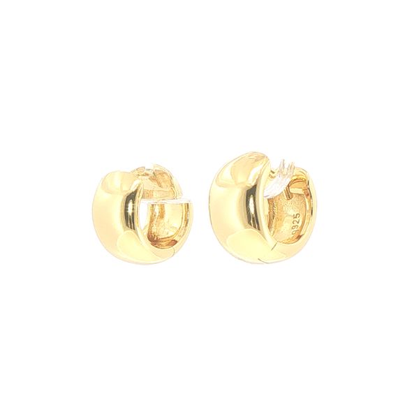 Largo Piccolo Gold-Plated Earrings Image 3 Bryan Jewelry Prattville, AL