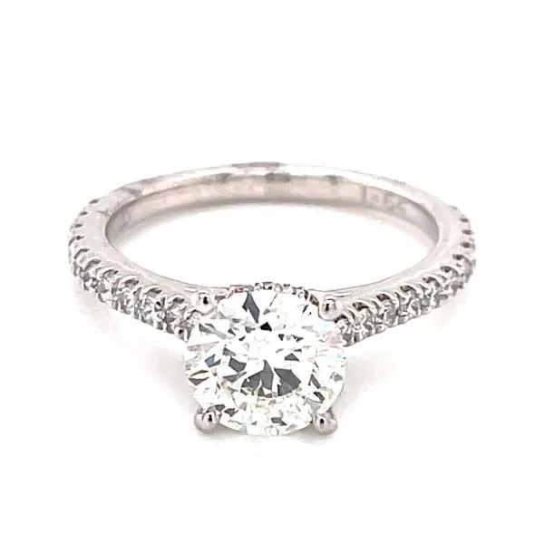 2ctw Lab Grown Engagement-1 1/2ct Round Center Image 2 Bryan Jewelry Prattville, AL