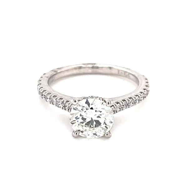 2ctw Lab Grown Engagement-1 1/2ct Round Center Image 3 Bryan Jewelry Prattville, AL