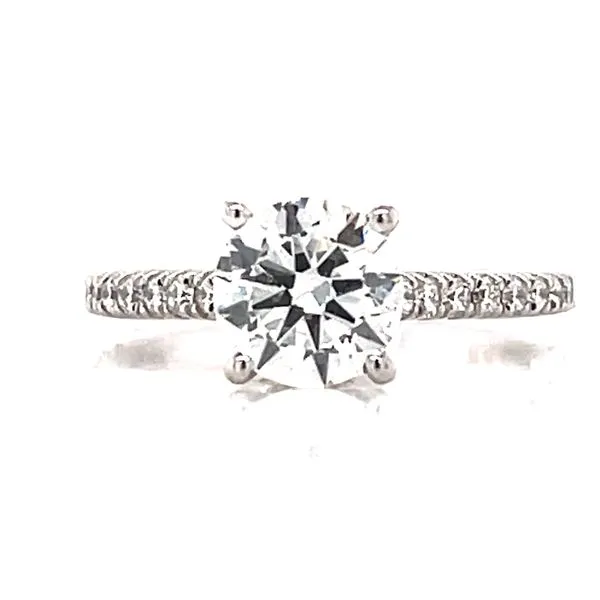 2ctw Lab Grown Engagement-1 1/2ct Round Center Bryan Jewelry Prattville, AL
