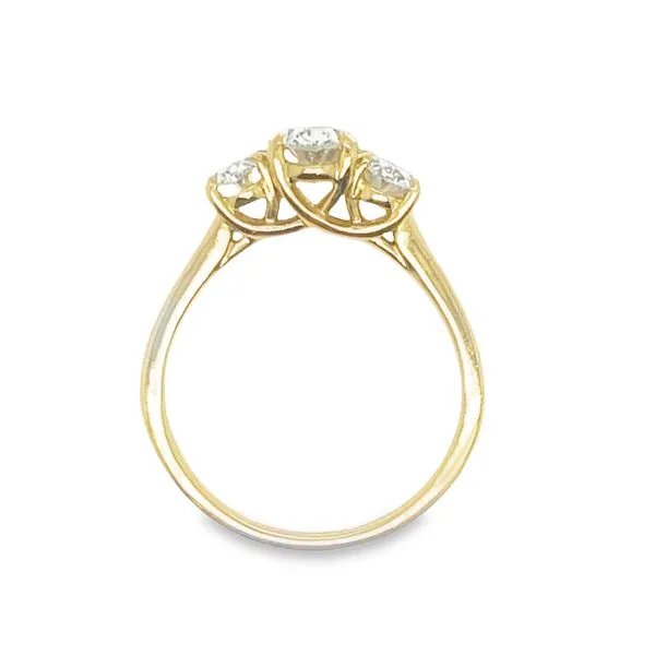 Lab Grown 3 stone ring Image 3 Bryan Jewelry Prattville, AL