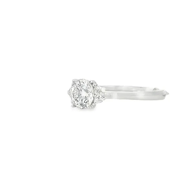 Lab Grown 3 stone ring 1.87ctw in 14kw Image 2 Bryan Jewelry Prattville, AL
