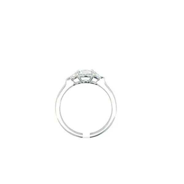 Lab Grown 3 stone ring 1.87ctw in 14kw Image 5 Bryan Jewelry Prattville, AL