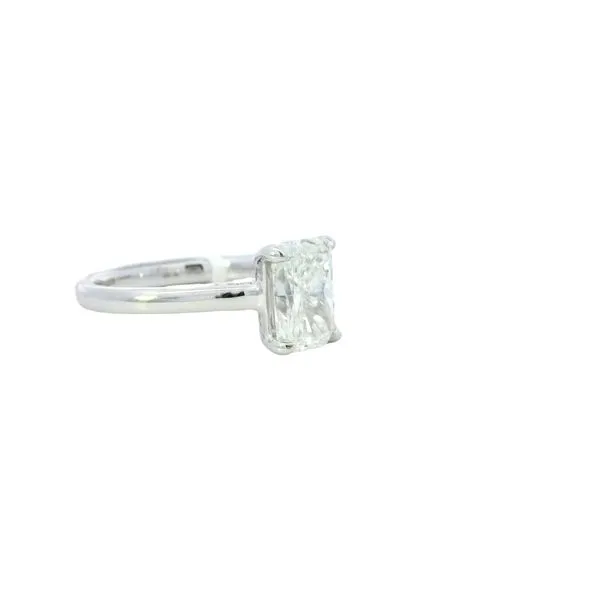 Lab Grown Radiant cut Diamond in 14kw Image 3 Bryan Jewelry Prattville, AL