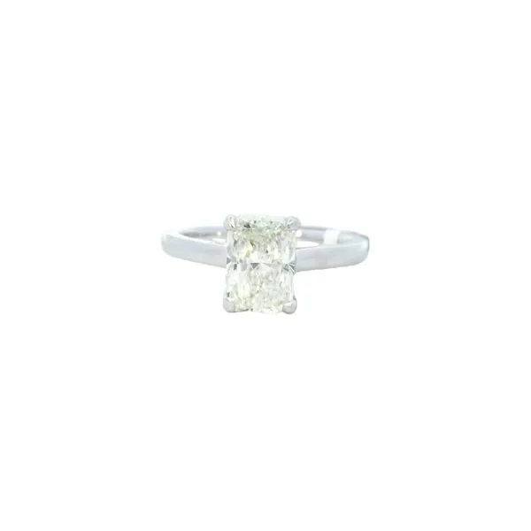 Lab Grown Radiant cut Diamond in 14kw Bryan Jewelry Prattville, AL