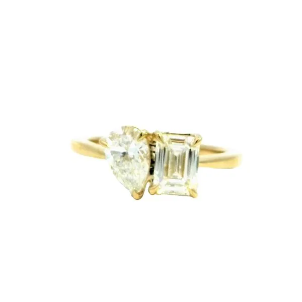 Toi Et Moi with Pear and Emerald Bryan Jewelry Prattville, AL