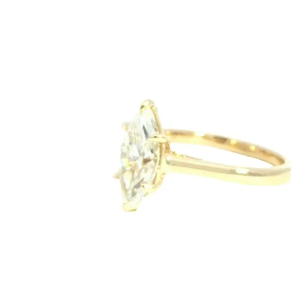 Lab grown marquise 2ct solitaire-14ky Image 2 Bryan Jewelry Prattville, AL