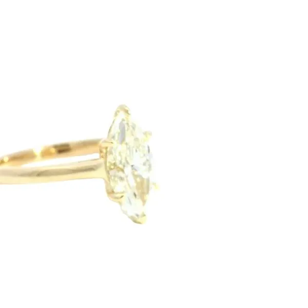 Lab grown marquise 2ct solitaire-14ky Image 4 Bryan Jewelry Prattville, AL