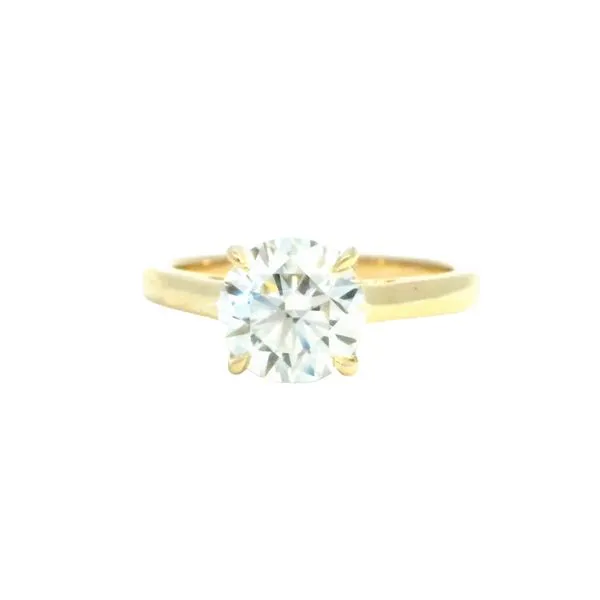 Lab grown 2ct Round Soitaire -14ky Bryan Jewelry Prattville, AL
