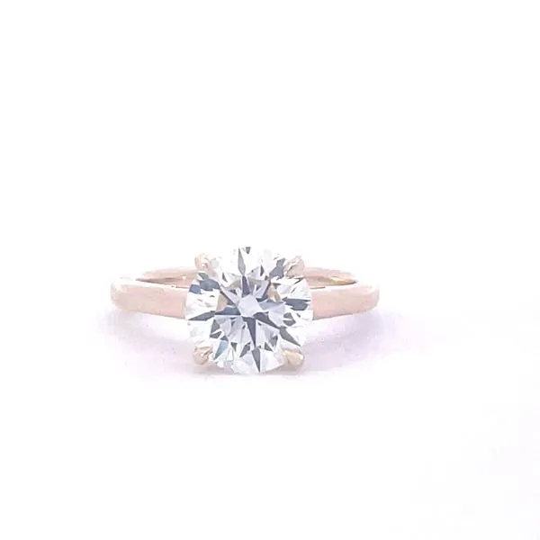 3 ct Lab Grown Round Brilliant Cut Solitiare-14ky Bryan Jewelry Prattville, AL