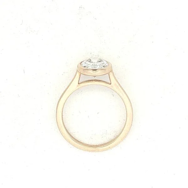 Lab Grown 2ct Oval Engagement Ring Image 4 Bryan Jewelry Prattville, AL