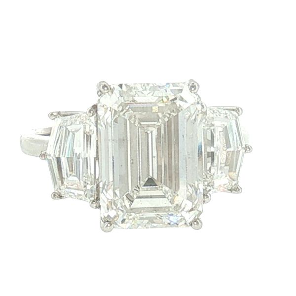 Architectural Brilliance: Lab-Grown Emerald Cut Diamond Ring Bryan Jewelry Prattville, AL