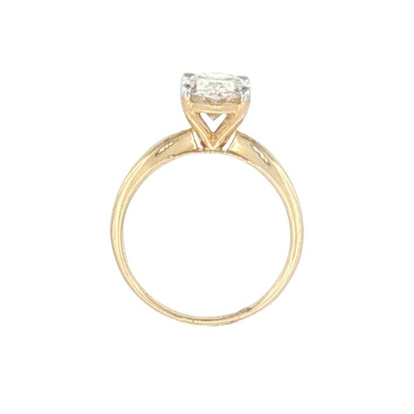 Classic Brilliance: Oval Diamond Solitaire Ring Image 2 Bryan Jewelry Prattville, AL