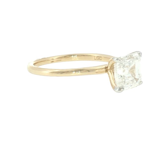 Refined Geometry: Asscher Cut Diamond Solitaire Image 2 Bryan Jewelry Prattville, AL