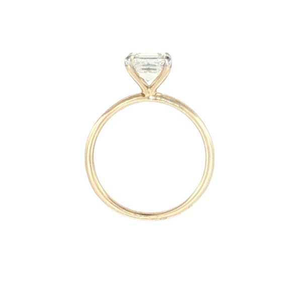 Refined Geometry: Asscher Cut Diamond Solitaire Image 5 Bryan Jewelry Prattville, AL