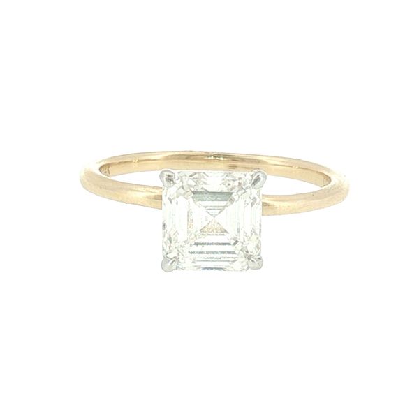 Refined Geometry: Asscher Cut Diamond Solitaire Bryan Jewelry Prattville, AL