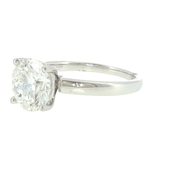 Brilliant Simplicity: Round Diamond Solitaire Image 3 Bryan Jewelry Prattville, AL