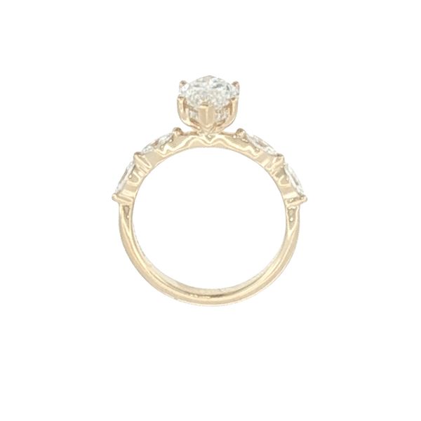 Graceful Brilliance: Marquise Diamond Engagement Ring Image 4 Bryan Jewelry Prattville, AL