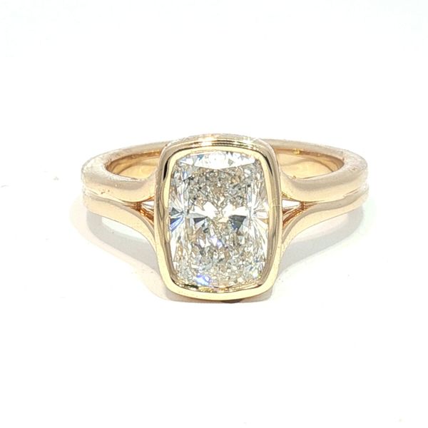 Cushion-Cut Perfection - Lab Grown Diamond Ring Bryan Jewelry Prattville, AL