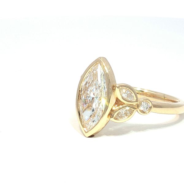 Marquise Elegance— Lab Grown Engagement Ring Image 3 Bryan Jewelry Prattville, AL